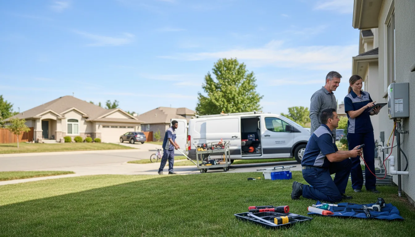 Tankless water heater service in Foster, OR